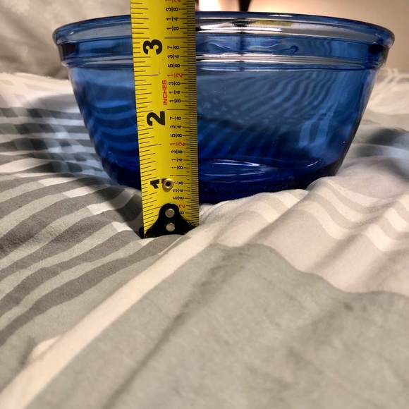 VTG Anchor Hocking Cobalt blue nesting bowls - Picture 5 of 8